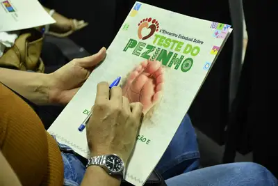 notícia: Amapá realiza 1º Encontro Estadual sobre Teste do Pezinho com foco na ampliação da triagem neonatal