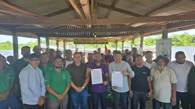 notícia: Governo do Estado inaugura posto avançado para fortalecer agricultura familiar nas comunidades entre Macapá e Itaubal