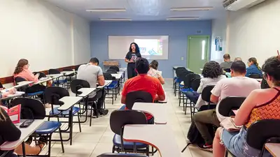 notícia: Edutech Amapá: Governo do Estado capacita professores com realidade aumentada para o ensino de matemática