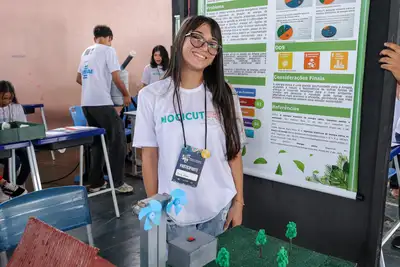 notícia: ‘É importante para o nosso aprendizado e futuro’, diz estudante sobre mostra científica promovida pelo Governo do Amapá
