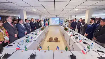 notícia: Governo do Amapá fortalece educação em cooperação com a França durante 14ª Comissão Mista Transfronteiriça