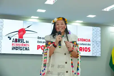 Secretária dos Povos Indígenas do Amapá, Sonia Jeanjacque