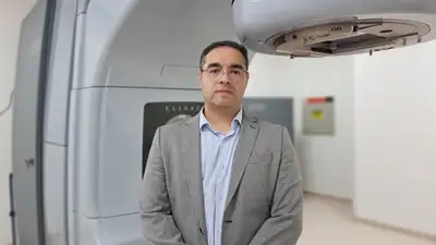 Radioterapeuta Cláudio Reis