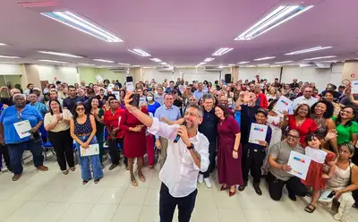notícia: Governador do Amapá recebe 125 novos servidores transpostos pela União para atuar no serviço público