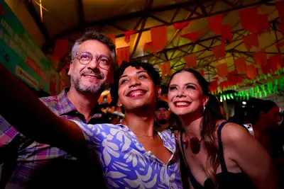 notícia: ‘O investimento na cultura permitiu trazer a Cidade Junina para a Zona Norte de Macapá’, destaca governador Clécio Luís na abertura do Arraiá do Povo