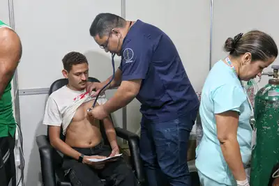 notícia: Arraiá do Povo 2025: Governo do Amapá garante atendimento de saúde durante todas as noites de festa na Zona Norte de Macapá