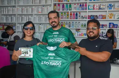 galeria:  Solidariedade Impulsiona Entrega de Kits da 6ª Corrida de São Tiago, apoiada pelo Governo do Amapá