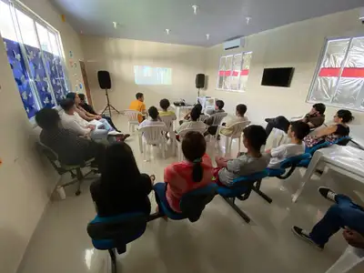 notícia: Governo do Amapá realiza a 4ª edição do 'Caminhos Literários no Socioeducativo: pelo direito à cultura', em Macapá