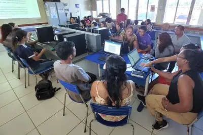 notícia: Governo do Amapá capacita 40 moradores do Residencial Miracema em curso de auxiliar administrativo
