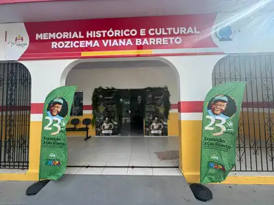 notícia: Governo do Amapá leva exposição sobre o 'Mestre Sacaca' para os 248 anos da Festa de São Tiago, em Mazagão Velho