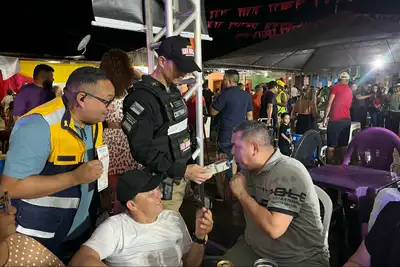 notícia: Detran Amapá promove conscientização de condutores no tradicional bingo da Festa de São Tiago