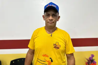 notícia: 'O reforço na saúde para a Festa de São Tiago mostra o compromisso do Governo do Amapá', diz morador de Mazagão Velho