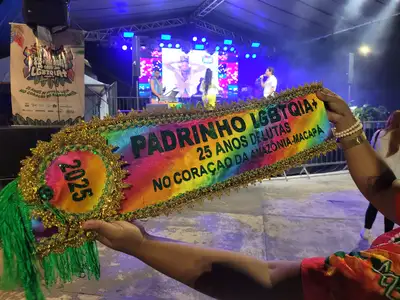 galeria: Troca de Faixas do Padrinho e Madrinha da 25ª Parada do Orgulho LGBTQIA+
