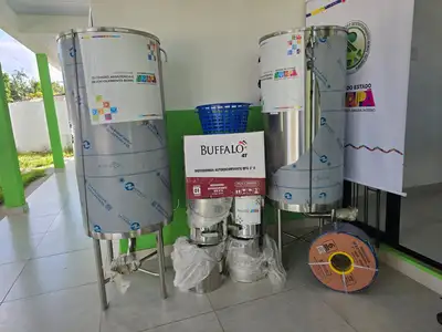 notícia: Governo do Amapá inicia entrega kits de apoio à agricultura familiar no Distrito de São Joaquim do Pacuí, em Macapá