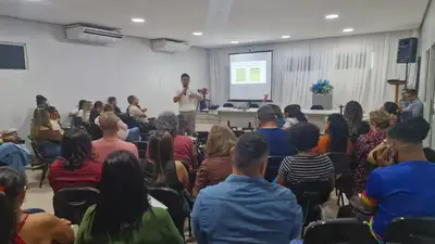 notícia: Governo do Amapá prepara gestores e pedagogos de escolas da Zona Norte de Macapá para avaliação da educação básica