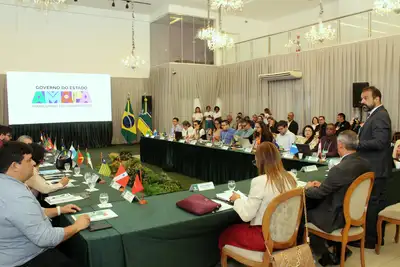 notícia: Viabilizado pelo Governo do Estado, Amapá é sede do Fórum Interestadual de Regularidade e recebe representantes de todos os estados brasileiros 
