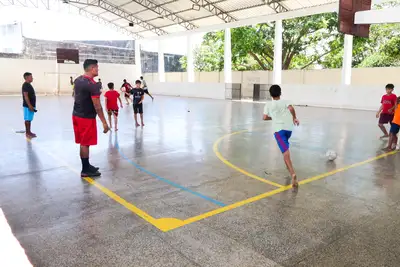 galeria: Governo do Amapá Promove Atividades Esportivas para Moradores do Residencial Vila dos Oliveiras