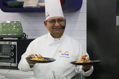 notícia: 'É uma oportunidade incrível de mostrar a culinária amapaense', diz chef de cozinha durante o Salão do Turismo 2025, em São Paulo