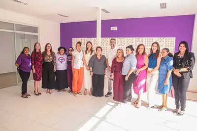 galeria: Visita nas Dependência da Casa da Mulher Brasileira - Ministra Márcia Lopes