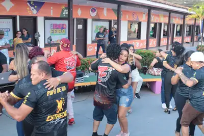 notícia: 54ª Expofeira do Amapá: equipes de dança e DJ´s realizam ensaio técnico para Festival das Aparelhagens no Parque de Exposições da Fazendinha