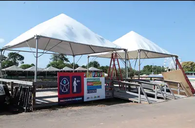 notícia: 54ª Expofeira do Amapá: Governo do Estado reestrutura espaço PcD na Arena Rio Amazonas e cria atividades para atender melhor o público