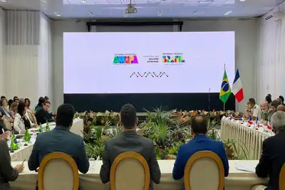 notícia: Governo do Estado amplia relações internacionais durante a 54ª Expofeira do Amapá 