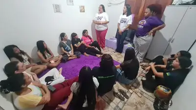 notícia: Governo do Amapá realiza encontro sobre o enfrentamento da violência contra a mulher em Laranjal do Jari