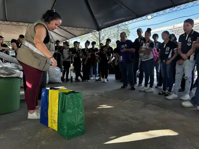 notícia: Governo do Amapá implementa Sistema Inteligente de Gestão de Resíduos na 54ª Expofeira com sustentabilidade e economia circular