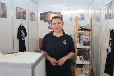 notícia:  'Conclusão de um sonho', diz empreendedora sobre exposição de produtos na abertura 54ª Expofeira do Amapá 