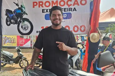 notícia: ‘Traz a visibilidade que queremos para nossa marca’, diz jovem empreendedor sobre expor novo negócio na 54ª Expofeira