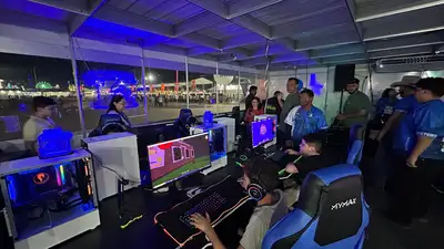 notícia: Governo do Estado realiza programação de jogos eletrônicos na abertura da 54ª Expofeira do Amapá