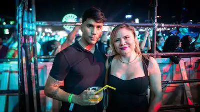 notícia: 'Essas músicas trazem memórias da minha infância’, diz fã da Guiana Francesa da Banda Limão com Mel na 54ª Expofeira do Amapá