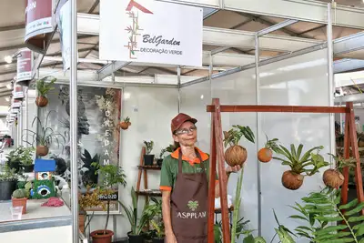 notícia: Técnica de cultivo japonesa e plantas decorativas transformam espaço da agricultura familiar na 54ª Expofeira do Amapá
