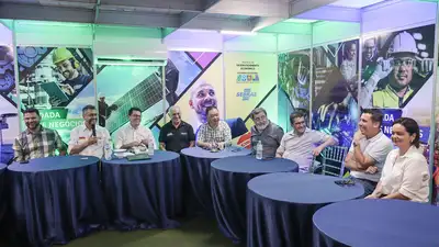 notícia: Na 54ª Expofeira, governador Clécio Luís conduz rodada de negócio atraindo ao Amapá empreendimentos que possuem relação com a China