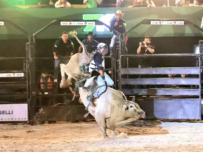 notícia: Sucesso de público marca encerramento da etapa estadual do rodeio na 54ª Expofeira do Amapá