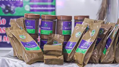 notícia: 'Além de saboroso, é uma solução para um problema real', diz empreendedor sobre a comercialização de café de açaí na 54ª Expofeira do Amapá