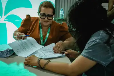 notícia: Oportunidade para empreender: Governo do Estado aproxima crédito dos empreendedores na 54ª Expofeira do Amapá