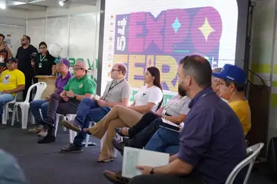notícia: 2º Fórum do Açaí: encontro aborda estratégias para desenvolver cadeia produtiva do fruto na 54ª Expofeira do Amapá