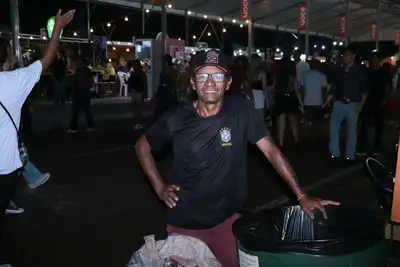 notícia: ‘Faturei R$ 3 mil’, celebra catador de latinhas pela renda extra durante a 54ª Expofeira do Amapá