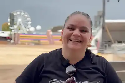 notícia: 'Faria tudo novamente!': Fã de Jorge e Mateus chega às 9h30 da manhã para garantir vaga em frente ao palco da 54° Expofeira do Amapá