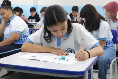 notícia: Governo do Amapá inicia ‘Simuladão Saeb’ com mais de 24 mil estudantes da rede pública