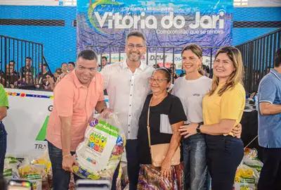 notícia: Governador Clécio Luís celebra aniversário de Vitória do Jari com obras, inclusão social, cultura e fortalecimento da economia
