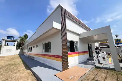 notícia: Mais Sorriso: Governo do Amapá faz ajustes finais na obra do novo Centro de Especialidades Odontológicas, em Mazagão