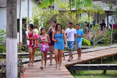 notícia: Ação Mais Sorriso na comunidade do Alto do Pirativa foca na saúde da mulher e disponibiliza exame de PCCU