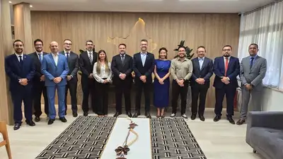 galeria:  Visita do Vice-Presidente do TCU Ministro Jorge Antônio de Oliveira Francisco