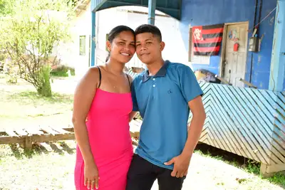 notícia: 'Agora ele vai poder sorrir de verdade outra vez', diz mãe de adolescente beneficiado em ação do Governo do Amapá, em Santana