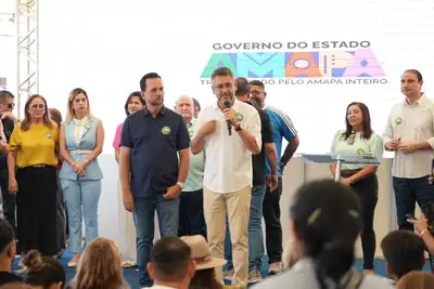 notícia: 'É saúde que chega às pessoas de forma humana e completa', diz governador Clécio Luís no lançamento do Carreta Delas, em Santana