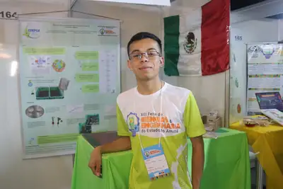 notícia: ‘Preservar a água é preservar a vida’, diz estudante mexicano em projeto que propõe combater secas na 13ª Feceap 