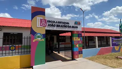 notícia: Escola Estadual João Brazão da Silva é a 30ª escola entregue pelo Governo do Amapá 