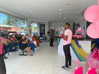 notícia: Fundação de Saúde Amapaense celebra Outubro Rosa com programação especial na Unidade Estadual de Internação